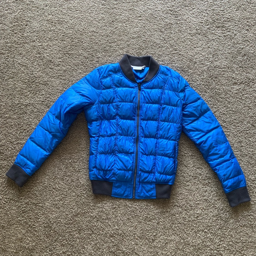 Athlete dobby puffer jacket